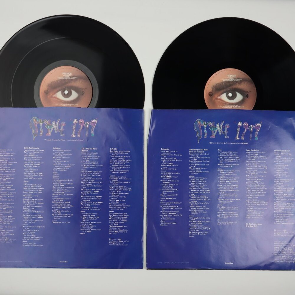 Prince 1999 Vinyl Double LP 1982 - Warner Bros - Original Sleeves - Picture 4 of 4
